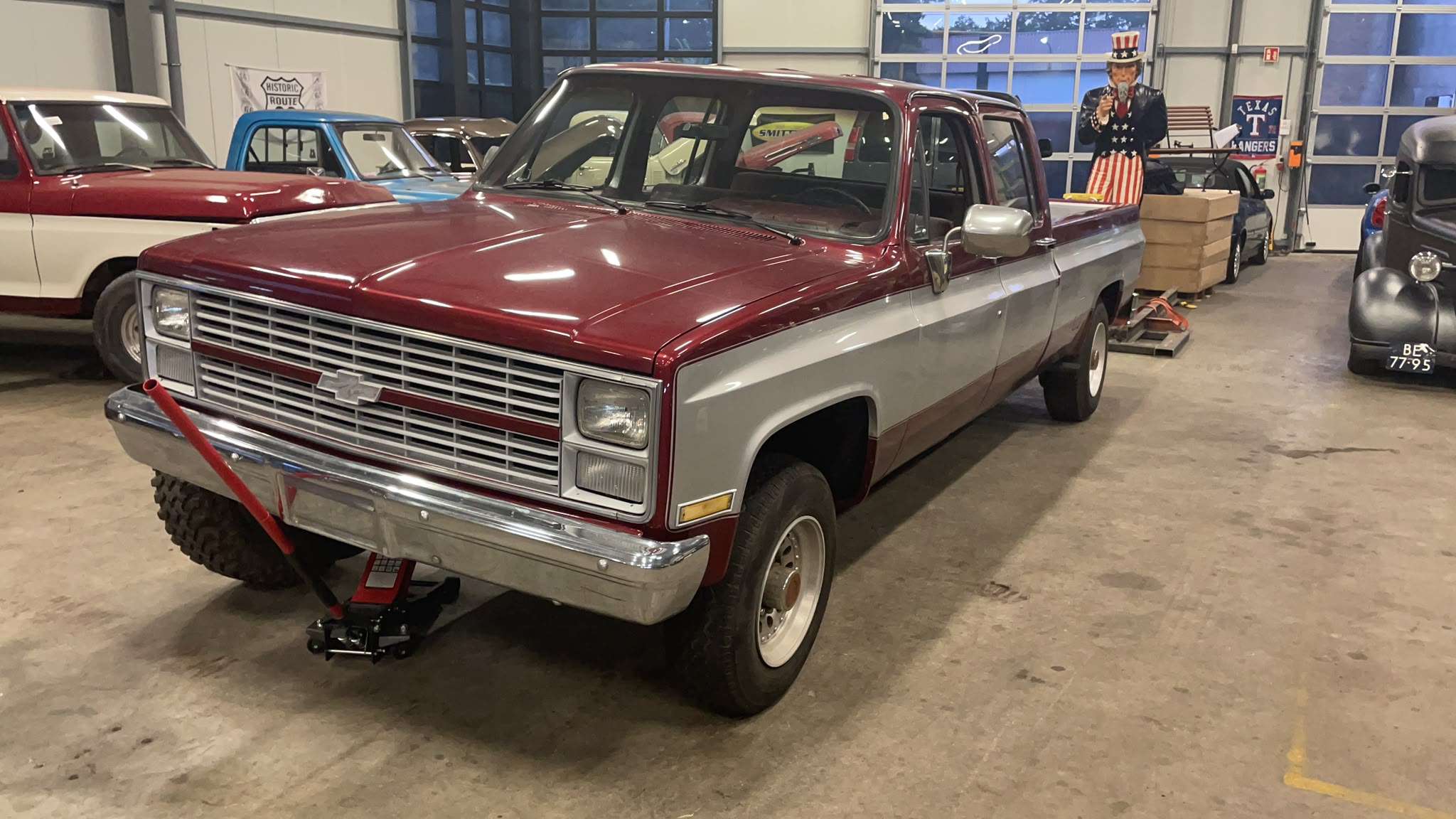 Amerikaanse Chevrolet project voor werkzaamheden bij VDH Autoservice